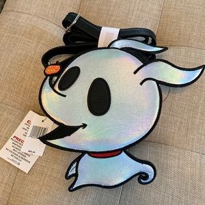 Ghost-Shaped Iridescent Bag